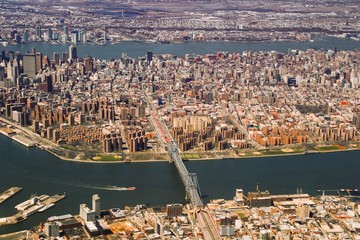 New York, top view 