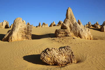 The Pinnacles im Nambung Nationalpark. Westaustralien