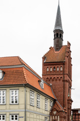 Obraz premium Altstadt von Dömitz an der Elbe