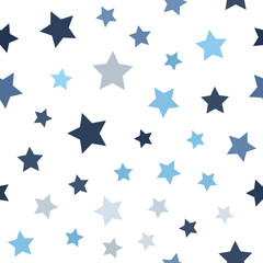 Star pattern. Seamless vector background