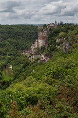 Naklejka premium Widok Rocamadour