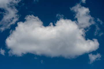 Beautiful Clouds in a clear blue sky