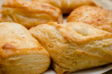 Bakery and cheesecake and sandwich