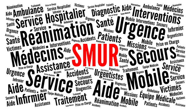 SMUR nuage de mots
