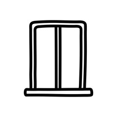 Isolated window icon vector design