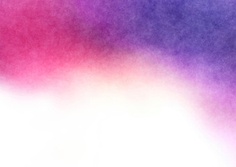 Colorful watercolor render background