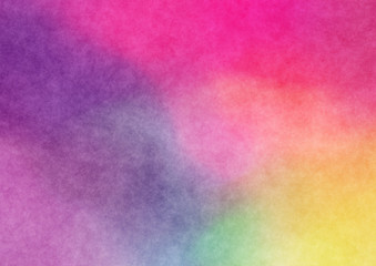 Colorful watercolor render background