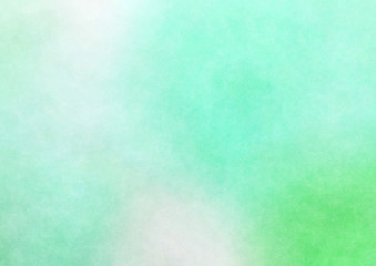 Green watercolor render background