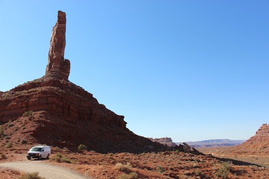 Van Life Desert Scale