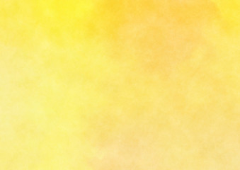 Orange yellow watercolor render background