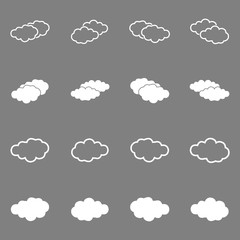 cloud icon vector design symbol