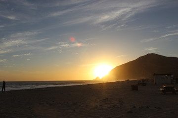 Mugu Beach Sunset