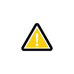 attention icon vector design symbol