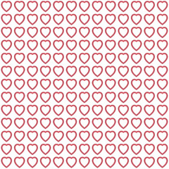Pink color heart shape  pattern.