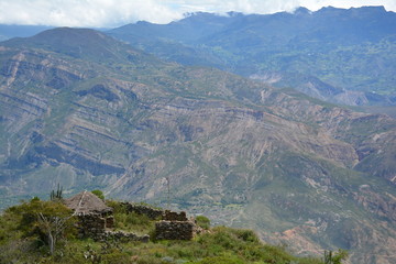 great canyon of chicamocha, magnificent natural landscape of the Andes