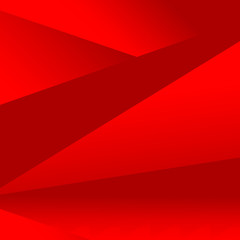 the red gradient background with art pattern style