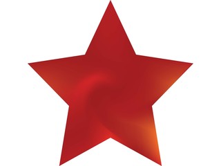 Abstract background in the form of pentagram.