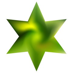 Obraz premium Abstract background in the form of hexagram.
