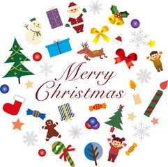 クリスマス　イラスト