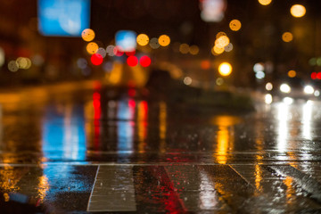 夜の雨