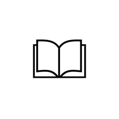 book and library icon vector design symbol