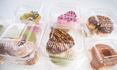 donut or donut isolated on white background new.