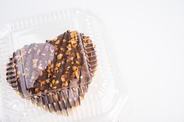 Donut or Heart Shaped Donut on a background new.