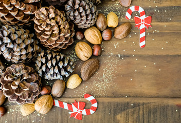 Christmas concept composition.