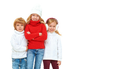 warm clothes for children