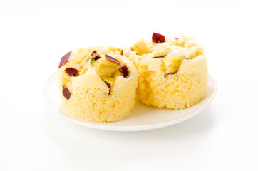 さつま芋の蒸しケーキ