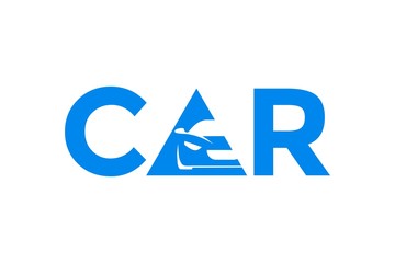 Initial Letter CAR logo vector