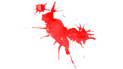 Blood splash brush background