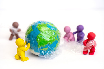 Die Welt in Plastik