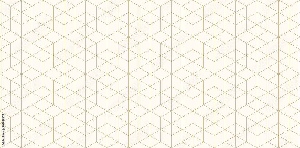 Poster background pattern seamless geometric abstract gold luxury color vector.