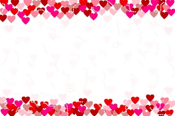 background with hearts