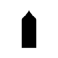 Door mosque icon design template vector illustration isolated