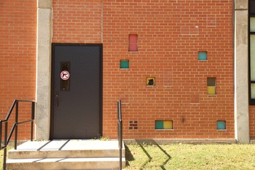 school door