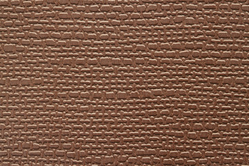 Fototapeta premium Leather brown pattern detailed macro