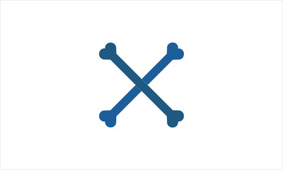 Crossbones icon for danger and pirate-themed content