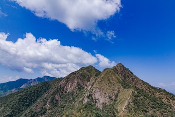 Fototapeta premium mountain and sky