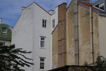 Apartment block in the downtown of Vienna