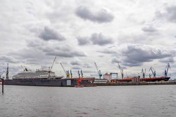 Fototapeta premium Port of Hamburg