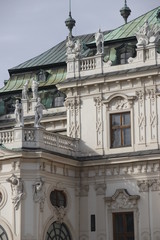 Fototapeta na wymiar Classic architecture in the downtown of Vienna