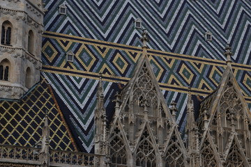 Religious temple in the oldtown of Vienna
