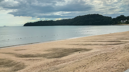 Beautiful aerial view of Playa Bonita  Panama