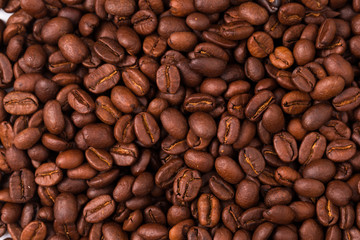 roasted coffee beans, can be used as background