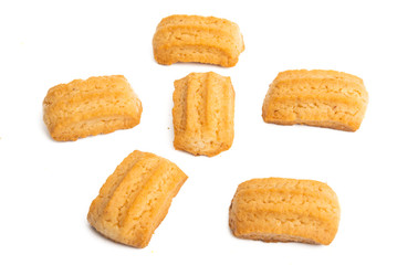 shortbread cookies isolated