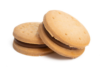 swiss tasty cookies isolated