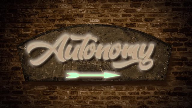Street Sign the Way to Autonomy