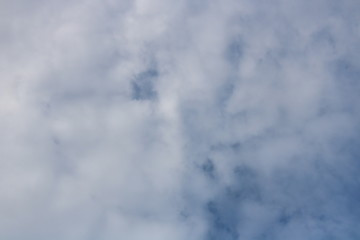 blue sky with clouds